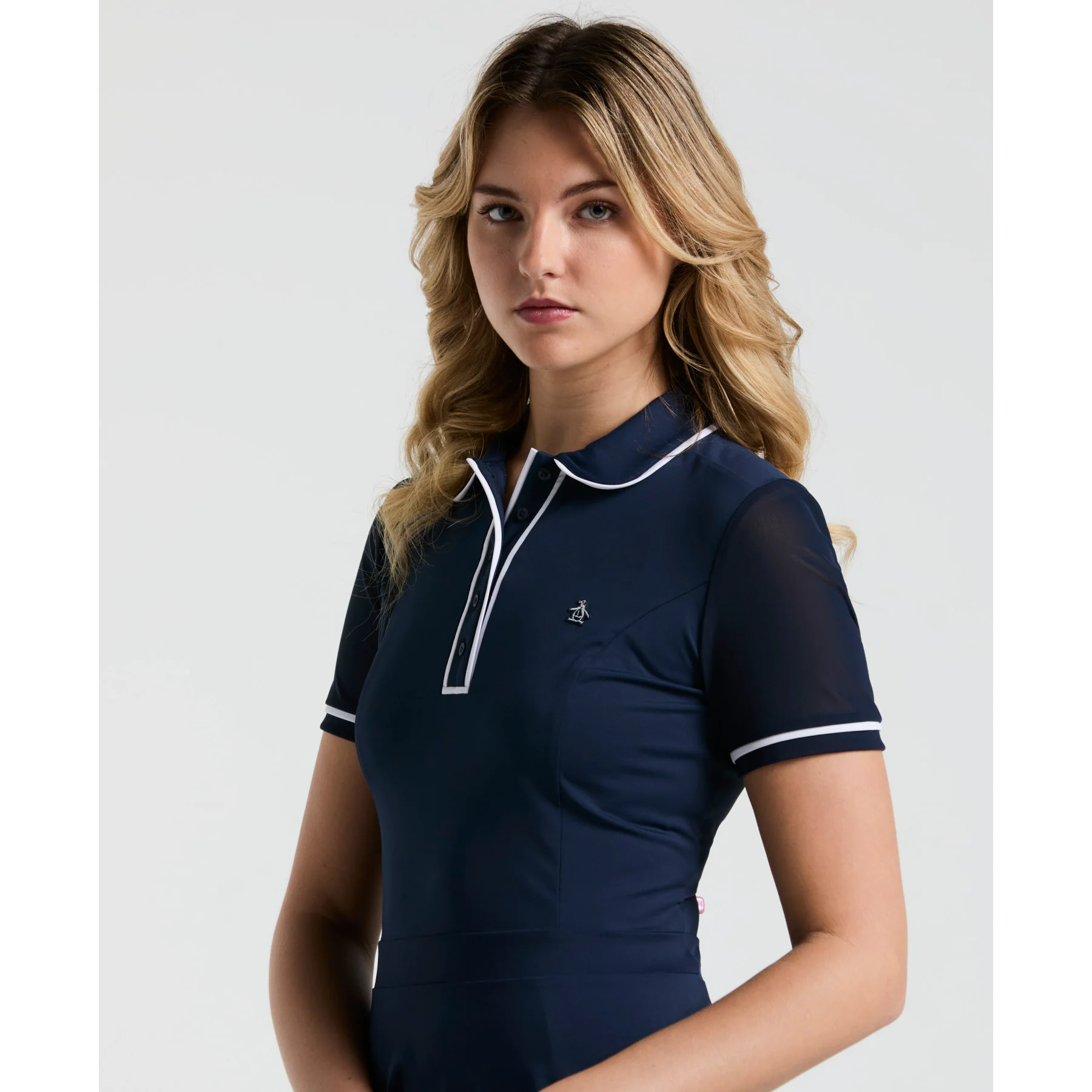 Women's Veronica Short Sleeve Dress In Black Iris - Image 3