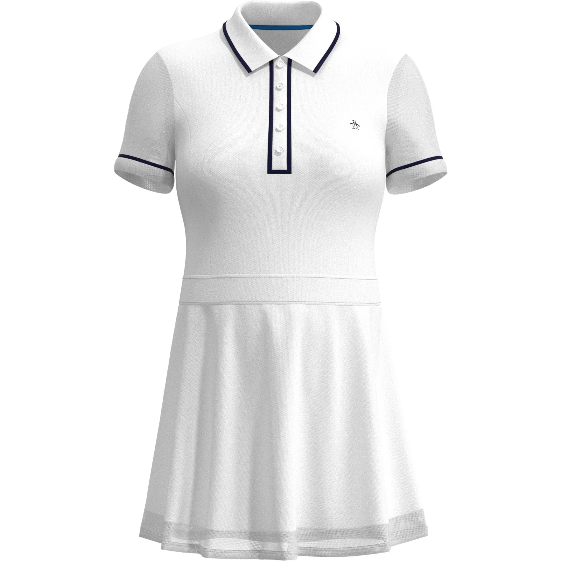 Women's Veronica Short Sleeve Dress In Bright White - Image 5