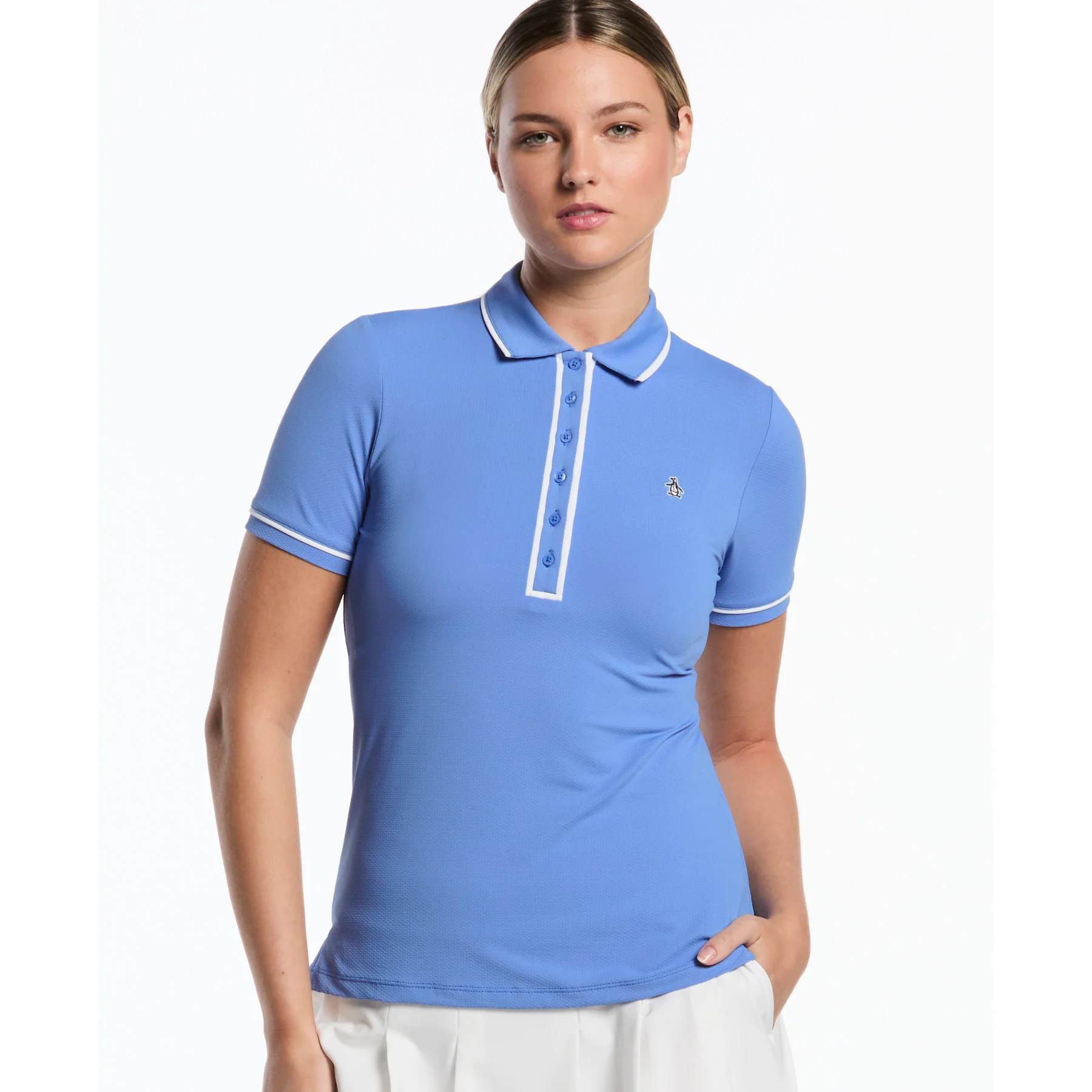 Women's Veronica Golf Polo In Ultramarine - Image 5